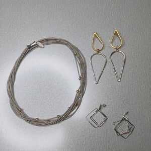 Sea Lily Piano Wire Necklace